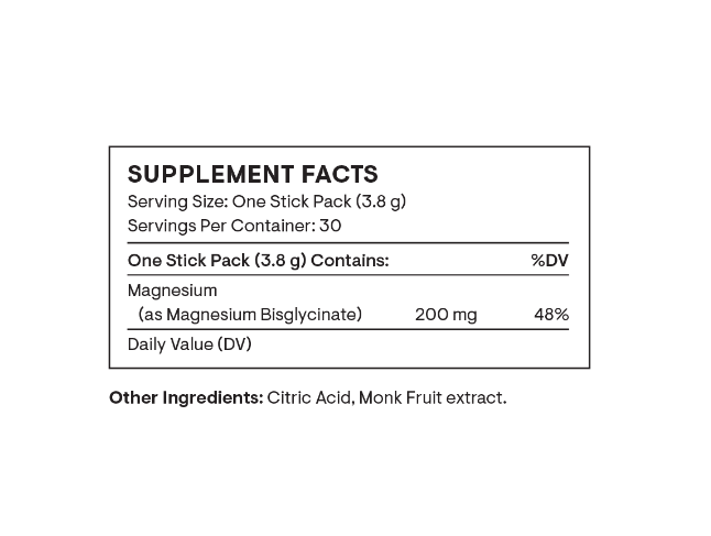 Thorne Magnesium Bisglycinate Travel Packs