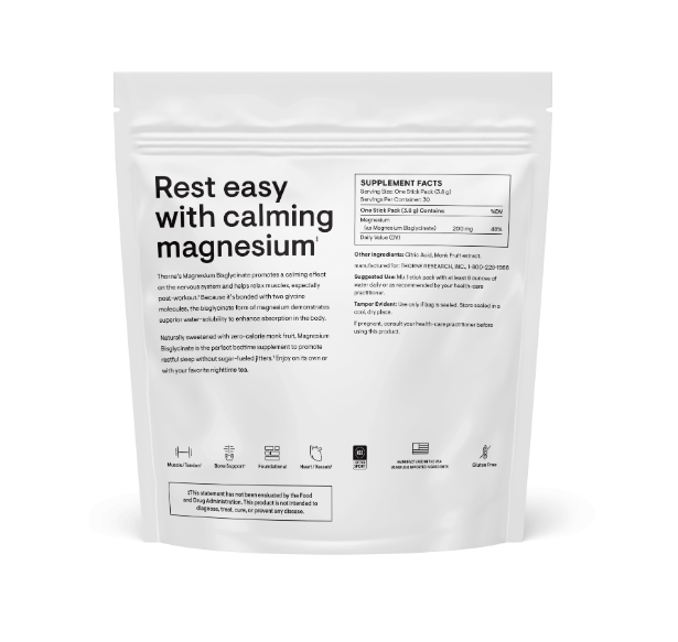 Thorne Magnesium Bisglycinate Travel Packs