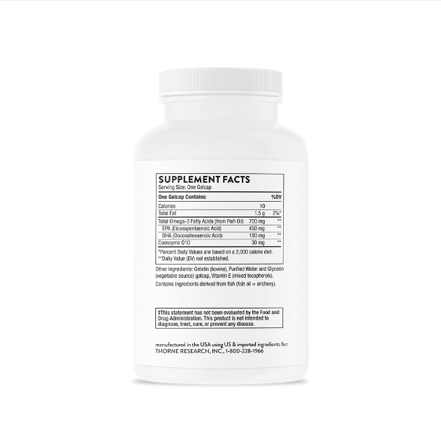 Thorne Omega-3 with CoQ10
